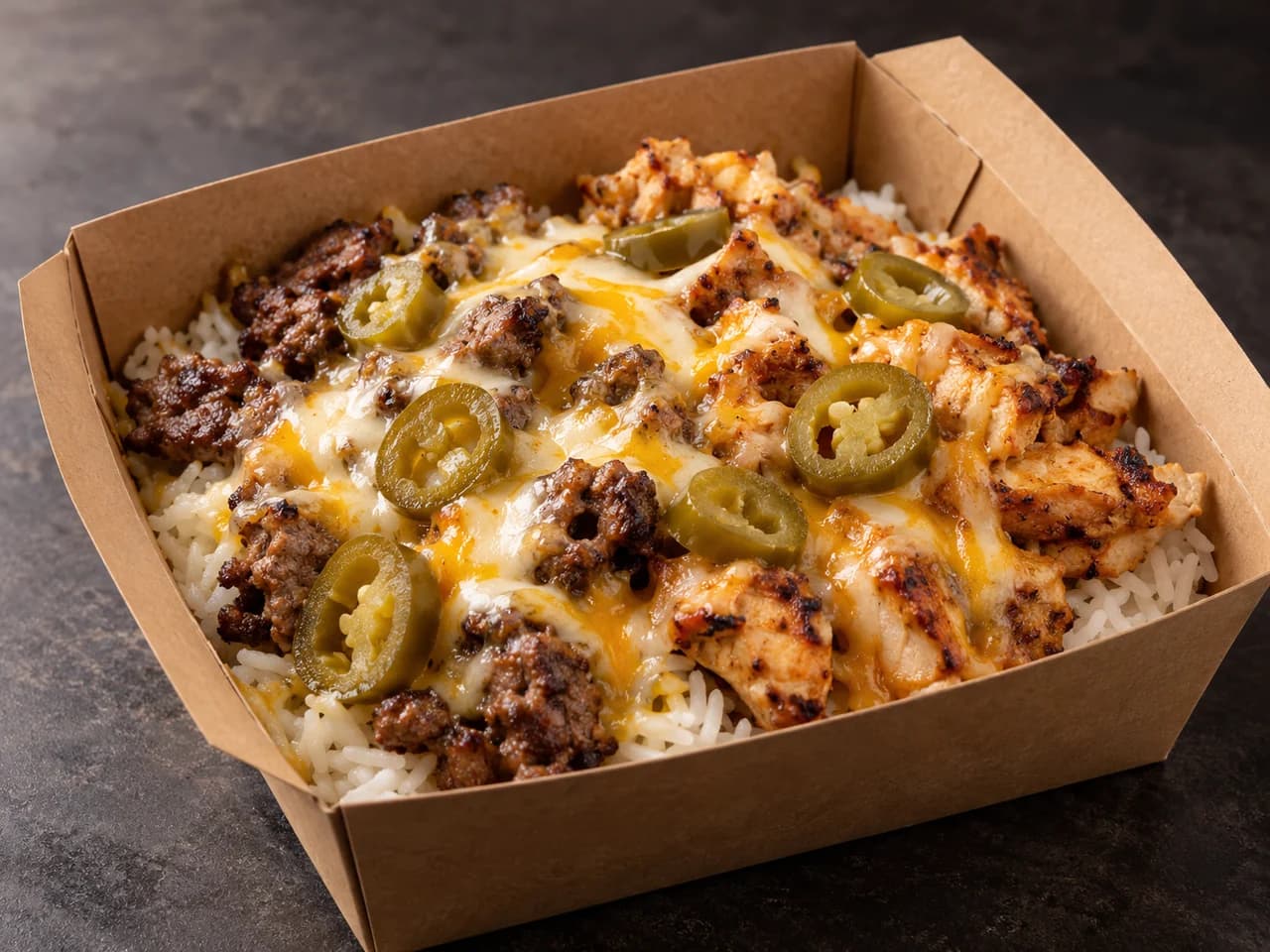 Protein Rice Box