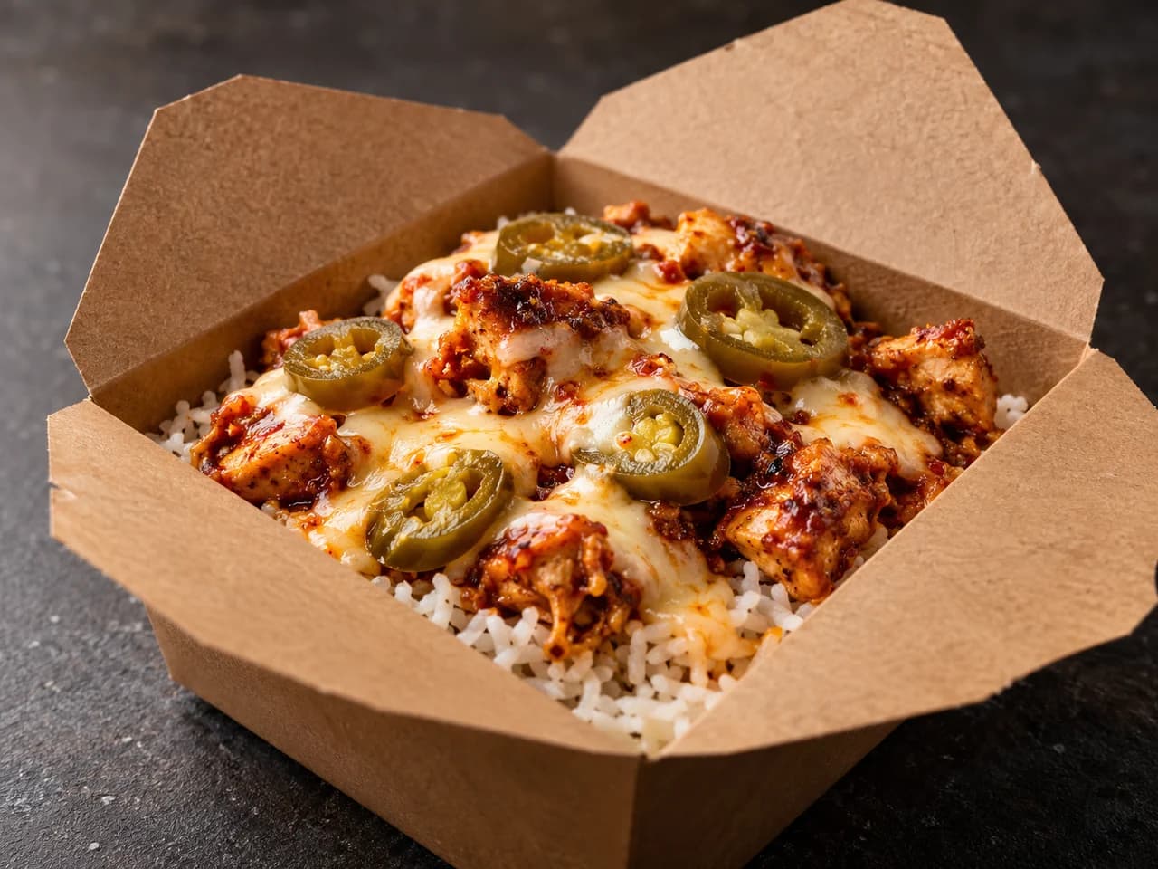 Spicy Chicken Rice Box