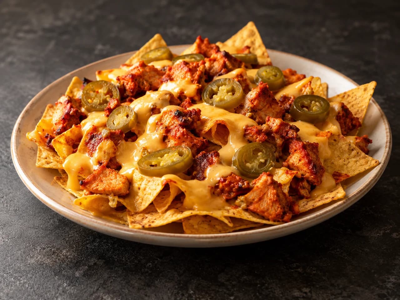 Tikka Loaded Nachos