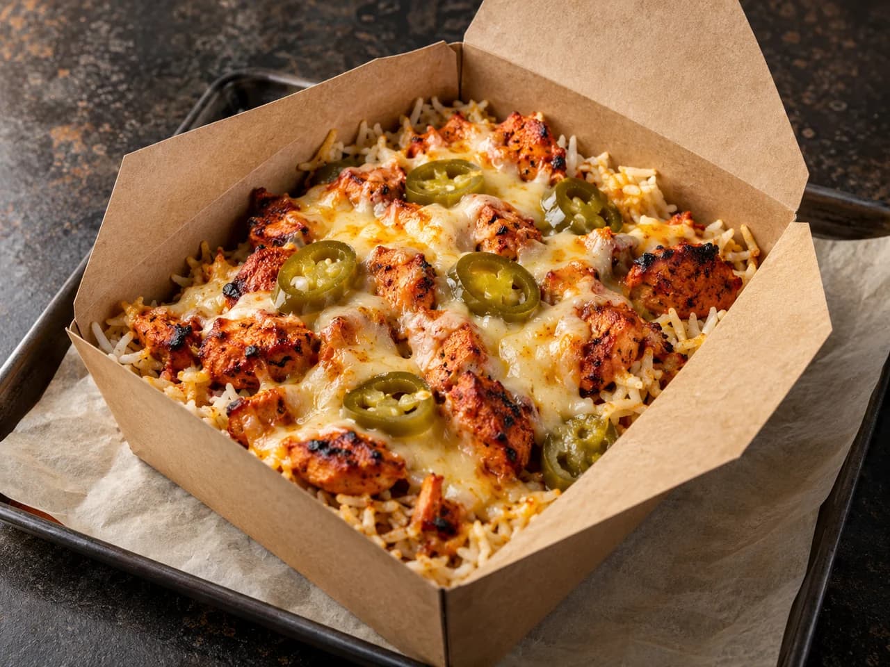 Tikka Rice Box